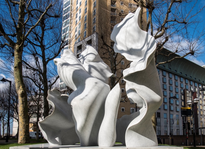 Looking Up: Helaine Blumenfeld at Canary Wharf