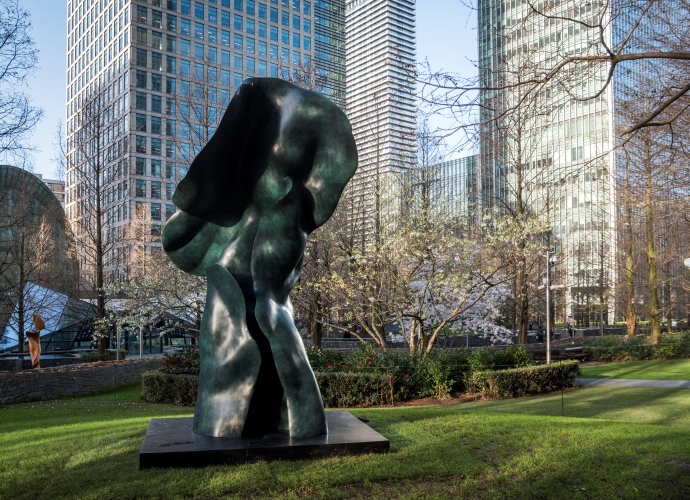 Looking Up: Helaine Blumenfeld at Canary Wharf