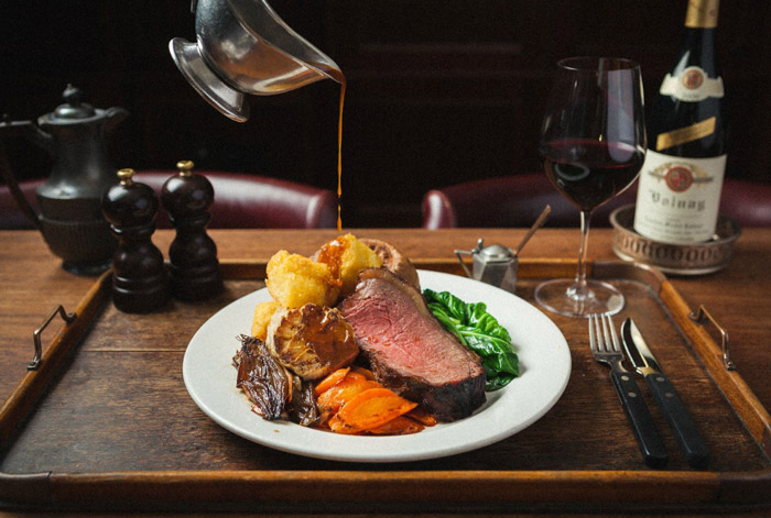 Things to do in Canary Wharf this April, wide range of Sunday roast restaurants with options for all preferences