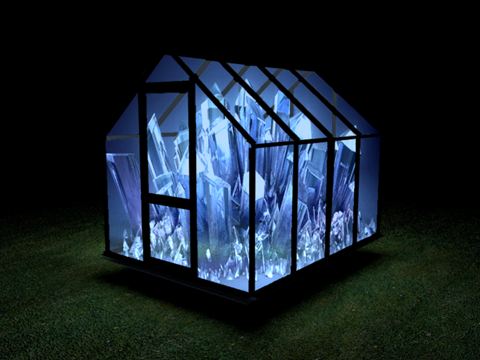 Crystal Greenhouse by Shared Space and Light