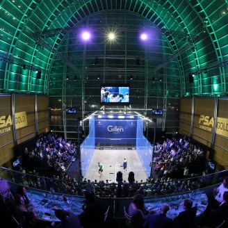 The winner of the Canary Wharf Squash Classic 2022 revealed