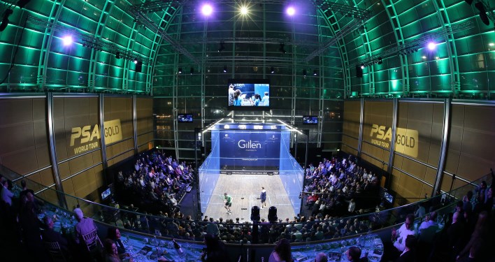 The winner of the Canary Wharf Squash Classic 2022 revealed