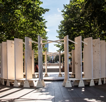 Henge designed by Stanton Williams.