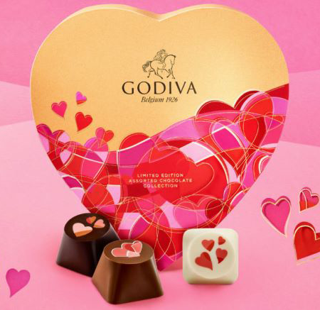 Chocolates from Godiva