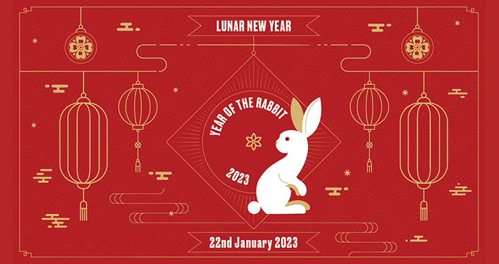 London welcomes Year of the Rabbit at Lunar New Year - BBC News