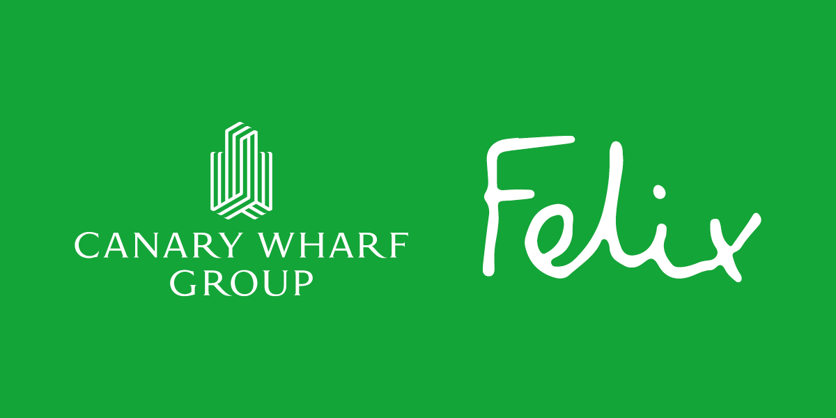 Canary Wharf Group and The Felix Project logos