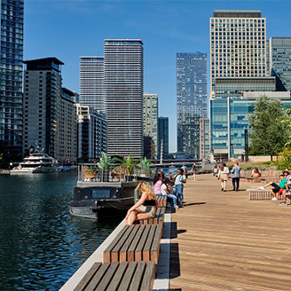 Spring in Canary Wharf: Green Spaces and Parks