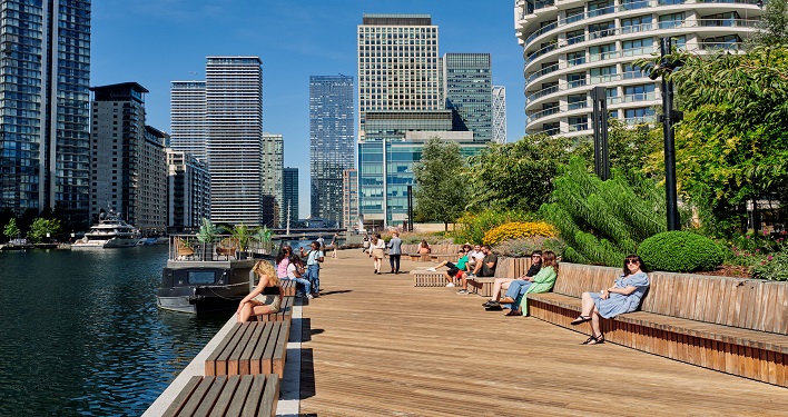 Spring in Canary Wharf: Green Spaces and Parks