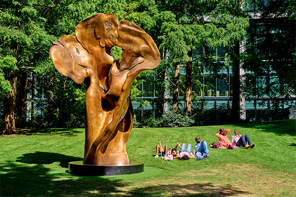 Sculpture in Jubilee Park