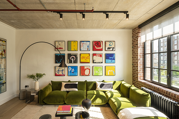 No. 8 Harbord Square, apartment interior