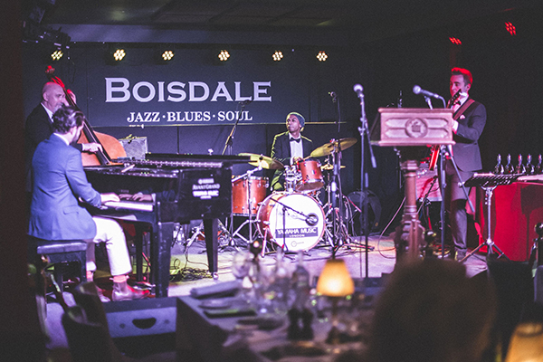 Live band playing in Boisdale