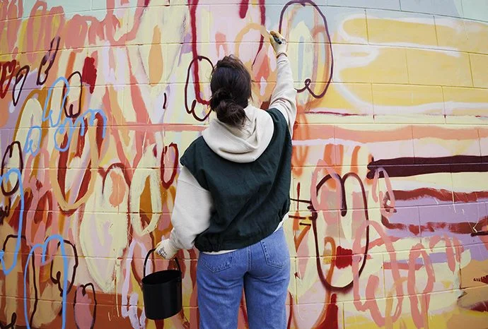 Lydia Hamblet's "Together, Basking on the South Quay”