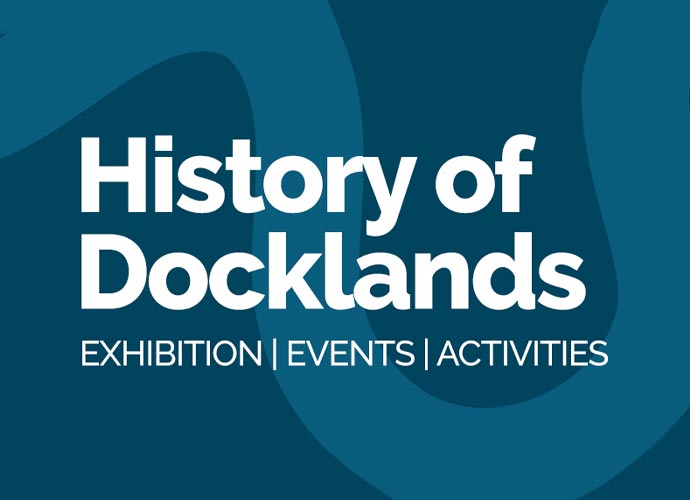 History of Docklands in Idea Store Canary Wharf