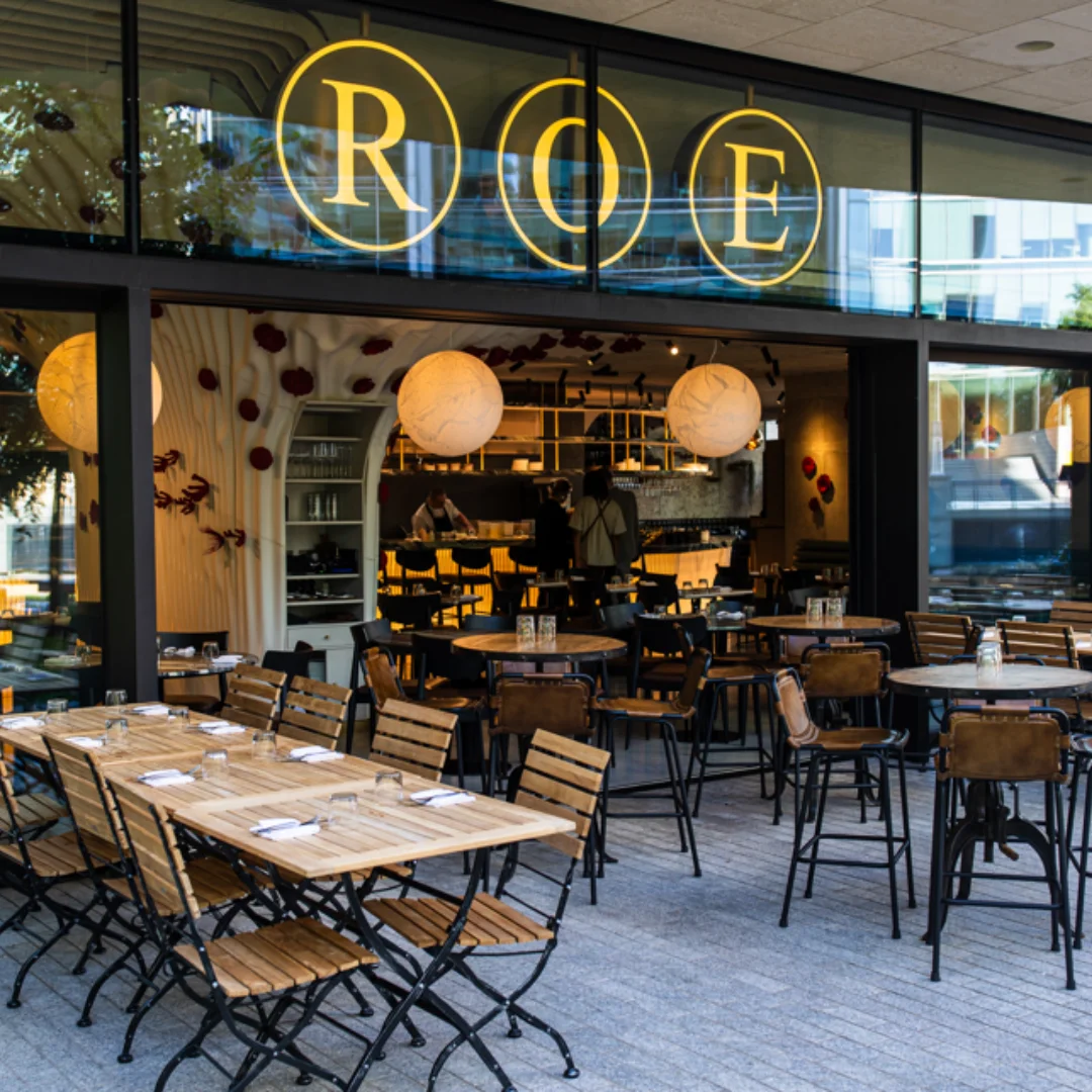 Outside Roe Restaurant