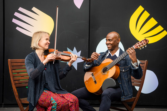 Discover a vibrant display of talent from theatrical performances to classical lunchtime music in Alfresco Arts, Canary Wharf
