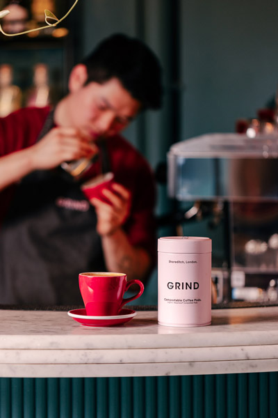 Grind helps you to enjoy better, more sustainable caffeine at home or out and about