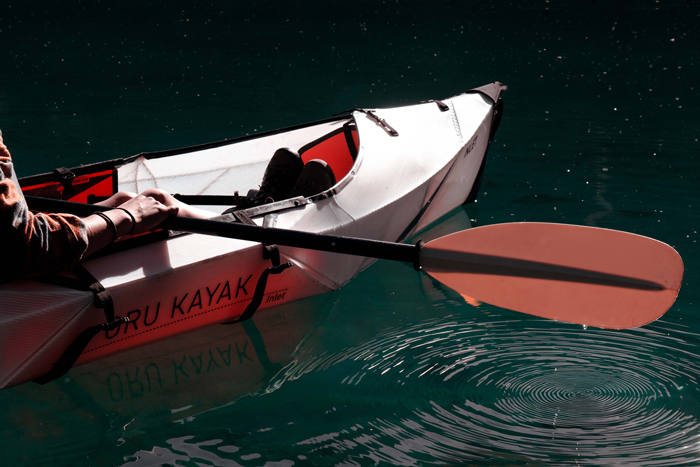 origami kayaking