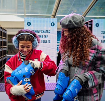 Ice Rink Canary Wharf