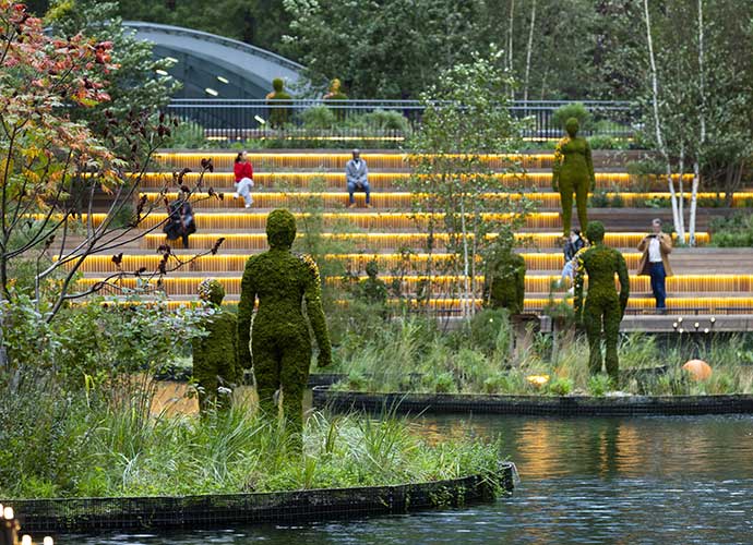 Nature rising masterpieces at Eden Dock