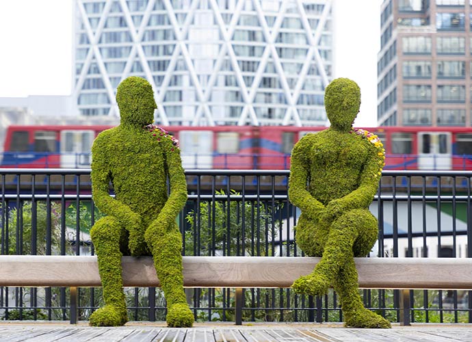 Nature Rising Installation Eden Dock