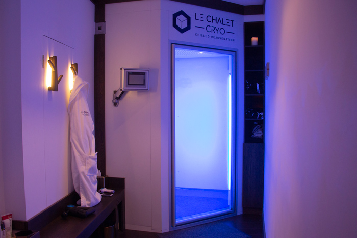 Le Chalet Cryo is a luxury wellness clinic in Canada Place