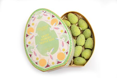 Pistachio Truffle Easter Eggs