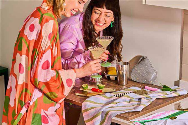 Women having drinks