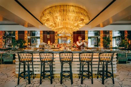 Interior of Barbarella Canary Wharf
