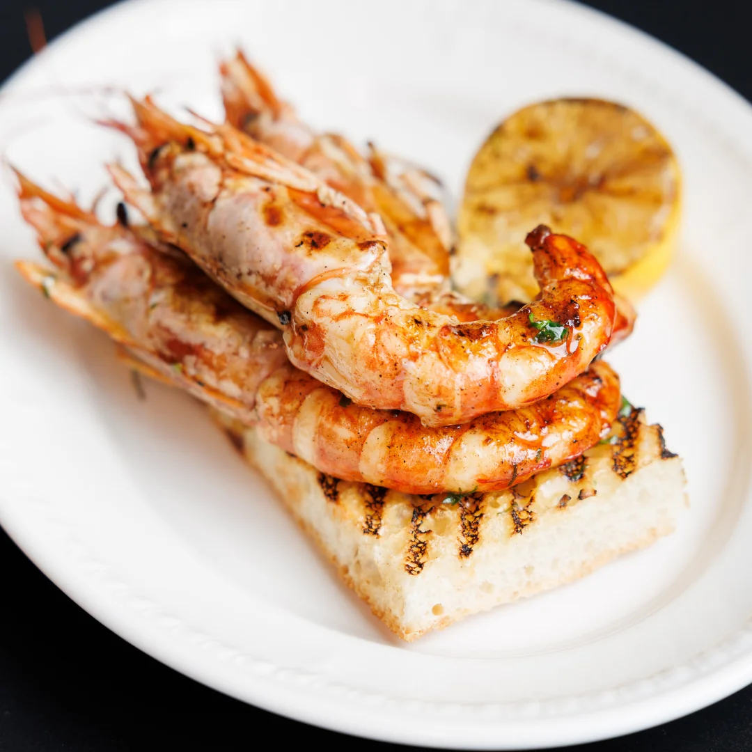 Prawns on Toast