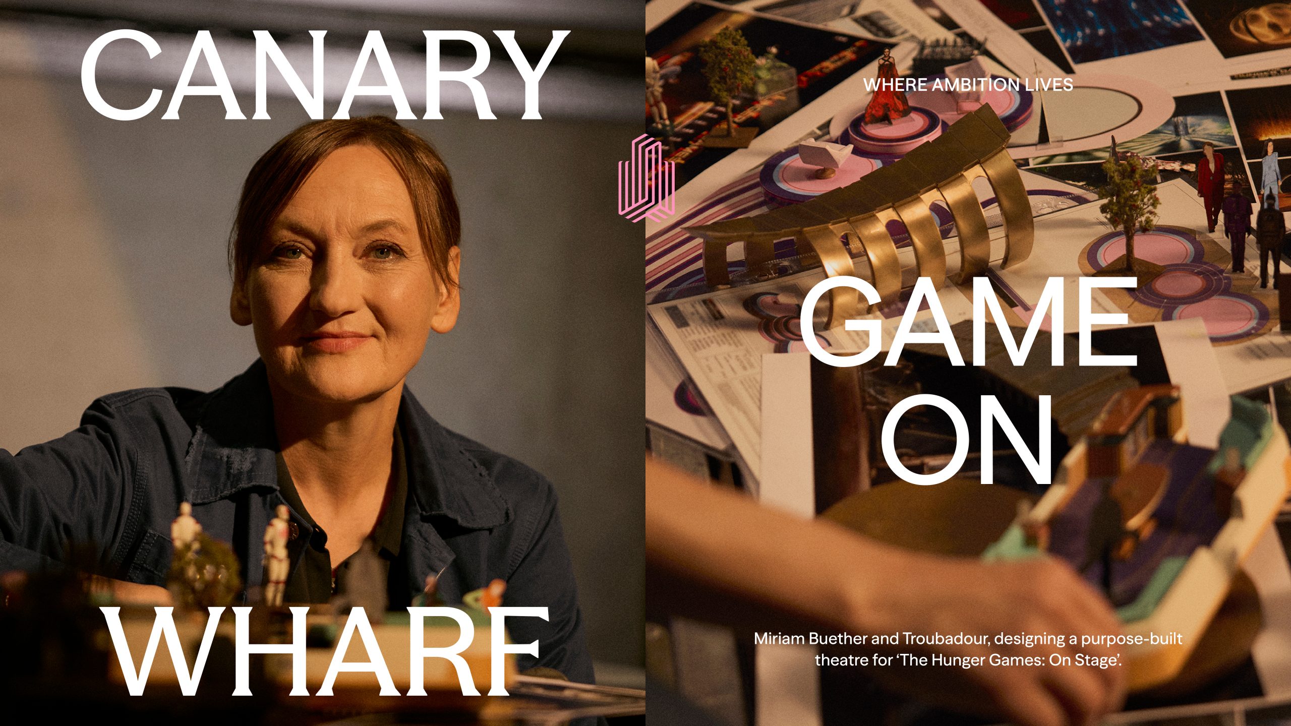 Miriam Buether and Troubadour, designing a purpose-built theatre for ‘The Hunger Games: On Stage’