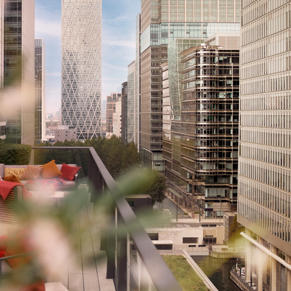 Skyline from a terrace