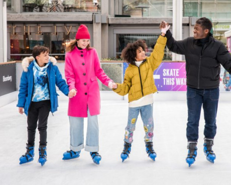 Family Ice Skating