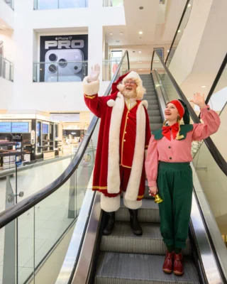 Elf and Santa