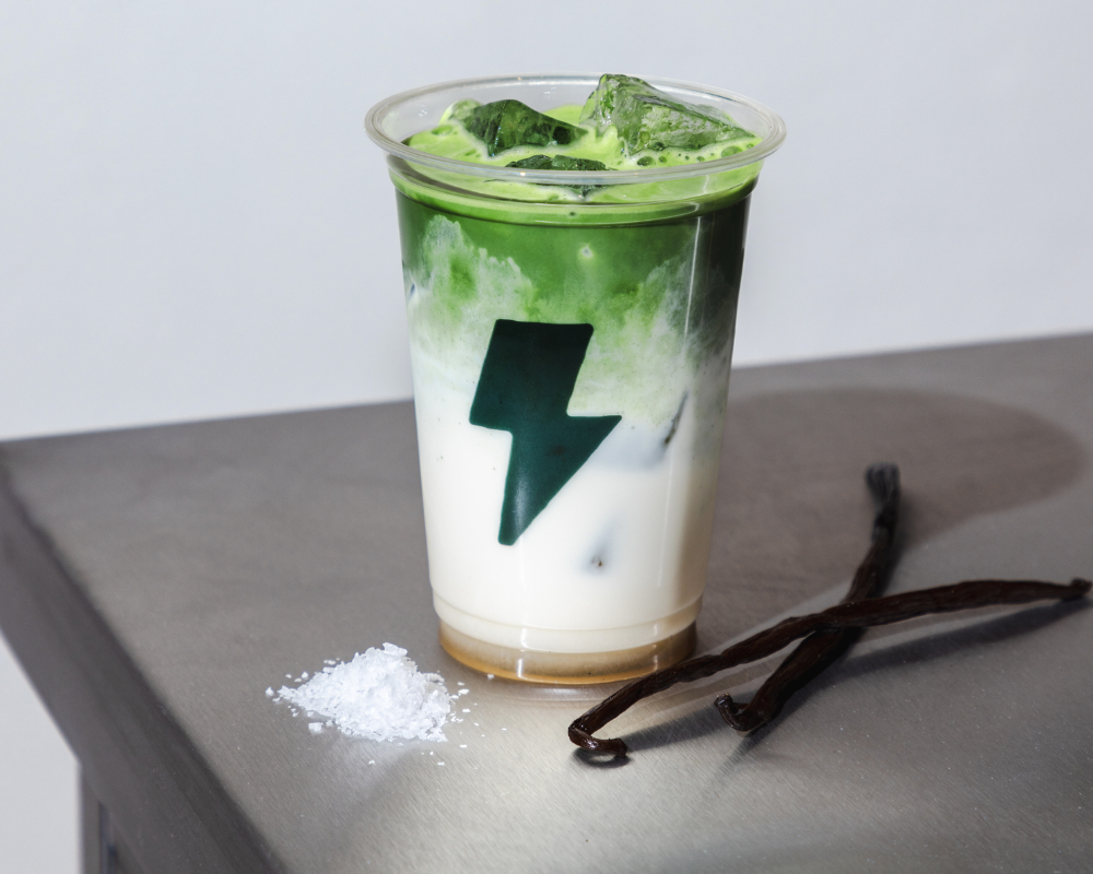 Jenki Matcha with salt