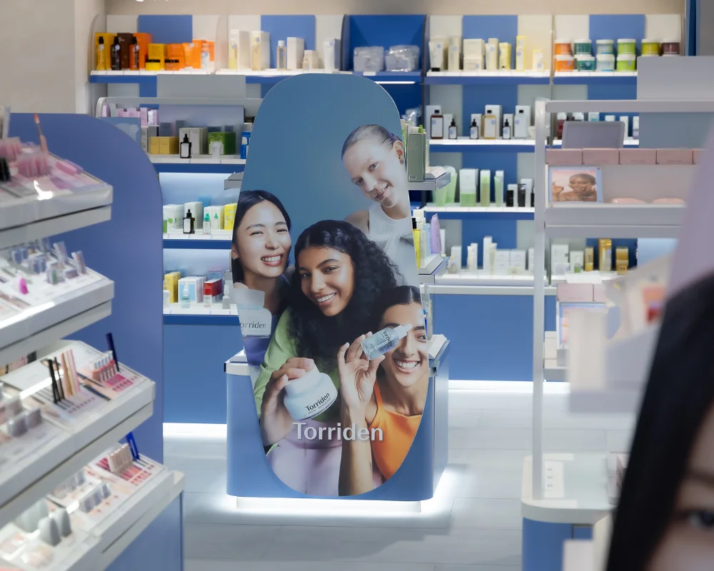 Inside pureseoul shop