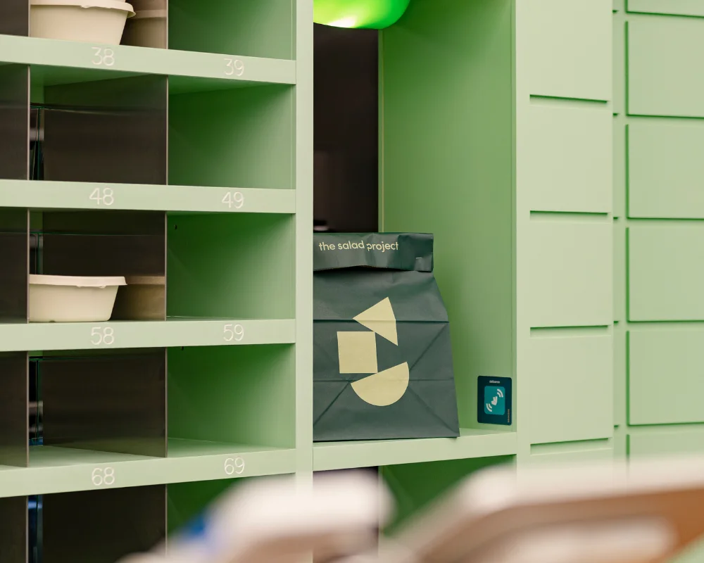 interior of salad project